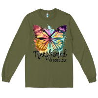 Army Green transformed by god's love Long Sleeve Tee - JahusDesignShop
