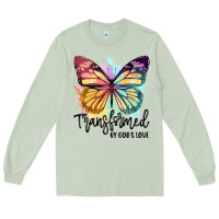 Matcha transformed by god's love Long Sleeve Tee - JahusDesignShop