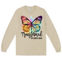 Mushroom transformed by god's love Long Sleeve Tee - JahusDesignShop