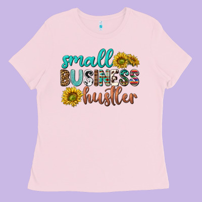 Ladies Tee small business hustler