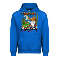 Cobalt cowboy christmas gnome Urban Hoodie - CowGirlArtShop