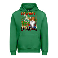 Emerald cowboy christmas gnome Urban Hoodie - CowGirlArtShop