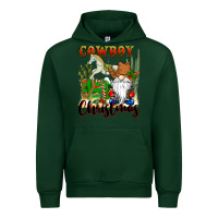 Forest Green cowboy christmas gnome Urban Hoodie - CowGirlArtShop