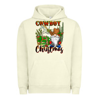 Pigment Pistachio cowboy christmas gnome Urban Hoodie - CowGirlArtShop