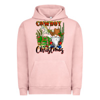 Pigment Salmon cowboy christmas gnome Urban Hoodie - CowGirlArtShop