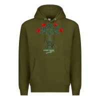 Army Green No hay rosa sin espinas every rose has its thorn Premium Hoodie - Bettercallsaul