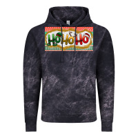 Cloud Black ho ho ho Vintage Hoodie - BundleAndBundleShop