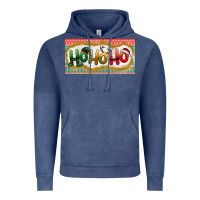 Vintage Denim ho ho ho Vintage Hoodie - BundleAndBundleShop