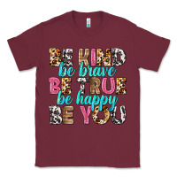 Burgundy be kind be true be you Classic Tee - NancyCooperArtShop