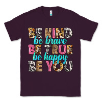 Plum be kind be true be you Classic Tee - NancyCooperArtShop