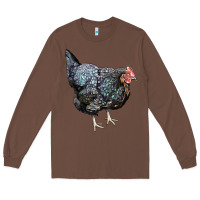 Chestnut jersey giant chicken Long Sleeve Tee - LillyAllenDesigns