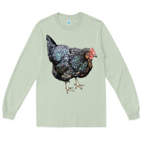 Matcha jersey giant chicken Long Sleeve Tee - LillyAllenDesigns