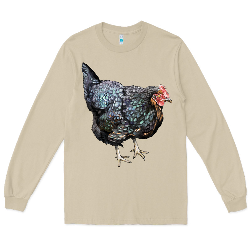 Jersey Giant Chicken Long Sleeve Tee by LillyAllenDesigns | Teevron