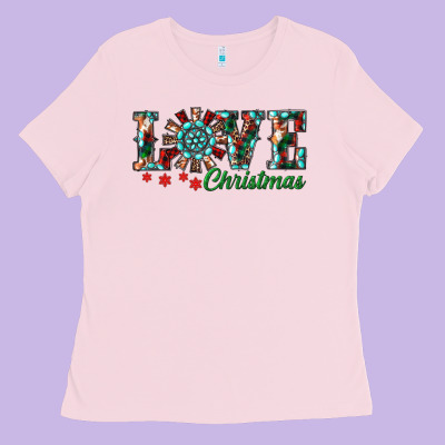 Ladies Tee Christmas Love Windmill