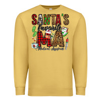 Antique Gold santa's favorite ma medical assistant Premium Sweatshirt - Jasminsmagicworld