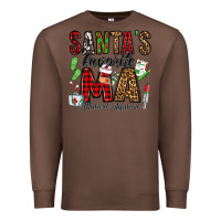 Chestnut santa's favorite ma medical assistant Premium Sweatshirt - Jasminsmagicworld