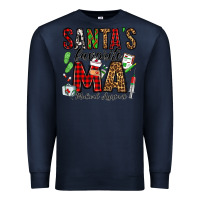 Navy santa's favorite ma medical assistant Premium Sweatshirt - Jasminsmagicworld