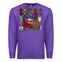 Purple santa's favorite ma medical assistant Premium Sweatshirt - Jasminsmagicworld