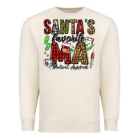 Sandshell santa's favorite ma medical assistant Premium Sweatshirt - Jasminsmagicworld