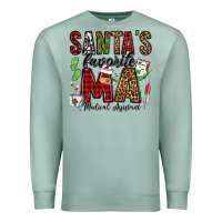 Seafoam santa's favorite ma medical assistant Premium Sweatshirt - Jasminsmagicworld