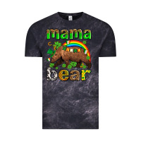 Cloud Black st patricks mama  bear Vintage Tee - AdoDesignShop