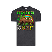 Vintage Black st patricks mama  bear Vintage Tee - AdoDesignShop