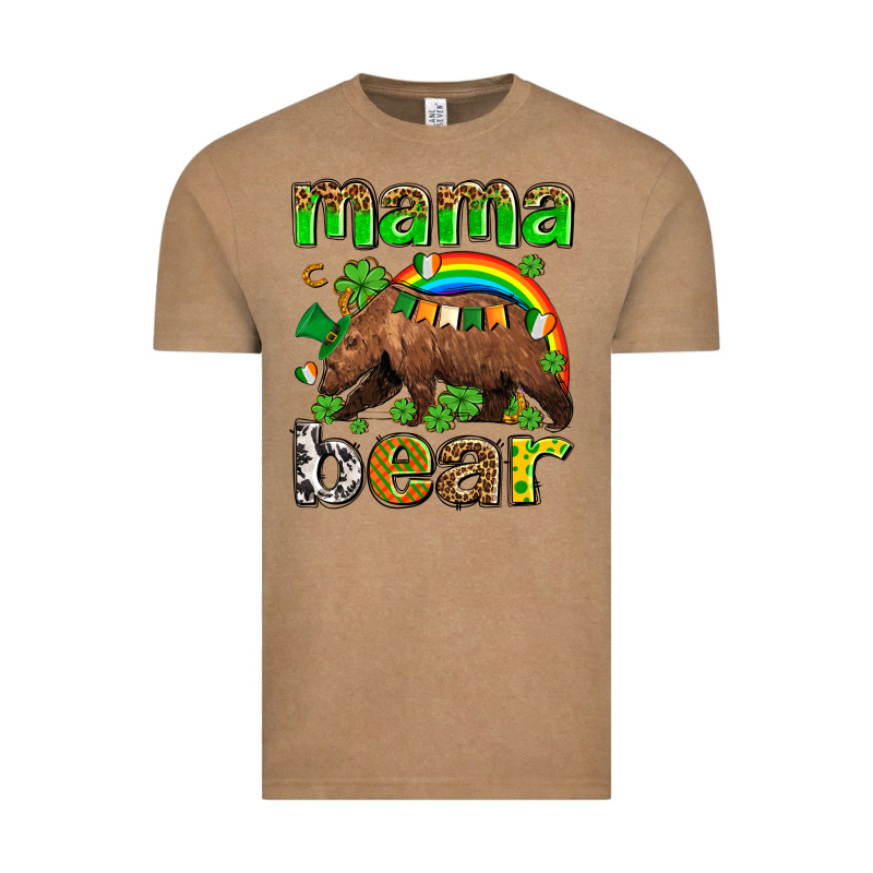 St Patricks Mama  Bear Vintage Tee by AdoDesignShop | Teevron