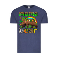 Vintage Denim st patricks mama  bear Vintage Tee - AdoDesignShop