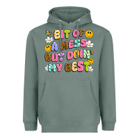 Sage bit of a mess but doin' my best Heavyweight Hoodie - Artiststas