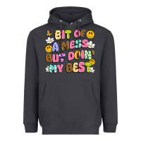 Smoke bit of a mess but doin' my best Heavyweight Hoodie - Artiststas