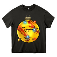 Asphalt christmas softball Heavy Core Tee - Zillion Design Studio