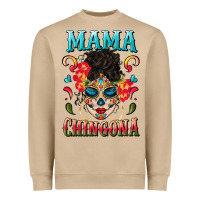 Mushroom mama chingona Heavyweight Sweatshirt - BundleAndBundleShop
