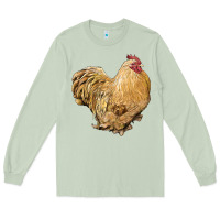 Matcha cochin rooster Long Sleeve Tee - LillyAllenDesigns