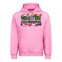 Fuchsia Pink volunteer coordinator mardi gras cowgirl Urban Hoodie - CowGirlArtShop