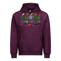 Mauve Wine volunteer coordinator mardi gras cowgirl Urban Hoodie - CowGirlArtShop