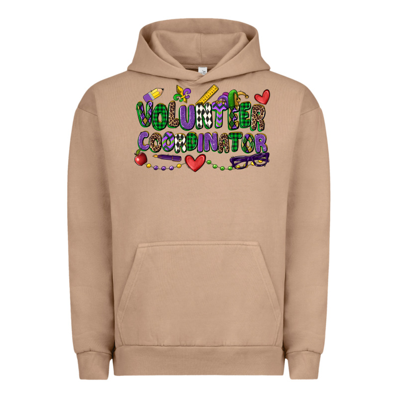 Volunteer Coordinator Mardi Gras Cowgirl Urban Hoodie by CowGirlArtShop | Teevron