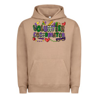 Pigment Burro volunteer coordinator mardi gras cowgirl Urban Hoodie - CowGirlArtShop
