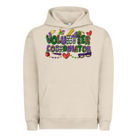 Pigment French Oak volunteer coordinator mardi gras cowgirl Urban Hoodie - CowGirlArtShop