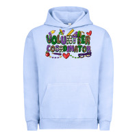 Pigment Grape Ice volunteer coordinator mardi gras cowgirl Urban Hoodie - CowGirlArtShop