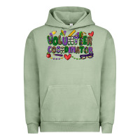 Pigment Oil Green volunteer coordinator mardi gras cowgirl Urban Hoodie - CowGirlArtShop