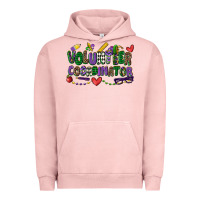 Pigment Salmon volunteer coordinator mardi gras cowgirl Urban Hoodie - CowGirlArtShop