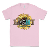 Bubblegum Pink be the light matthew Classic Tee - NancyCooperArtShop