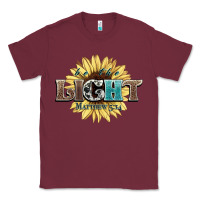 Burgundy be the light matthew Classic Tee - NancyCooperArtShop
