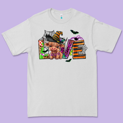 Love Halloween Heifer Premium Tee Designed By Adodesignshop
