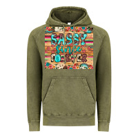 Vintage Olive sassy since forever Vintage Hoodie - JahusDesignShop
