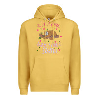 Antique Gold Just A Girl Who Lowes Sloths Premium Hoodie - Bettercallsaul