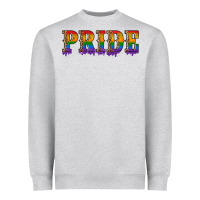 Heather Grey pride lgbtq glitter Heavyweight Sweatshirt - Artiststas