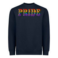 Navy pride lgbtq glitter Heavyweight Sweatshirt - Artiststas