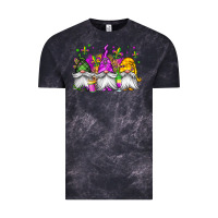 Cloud Black mardi gras gnomes Vintage Tee - Jasminsmagicworld