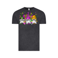 Vintage Black mardi gras gnomes Vintage Tee - Jasminsmagicworld